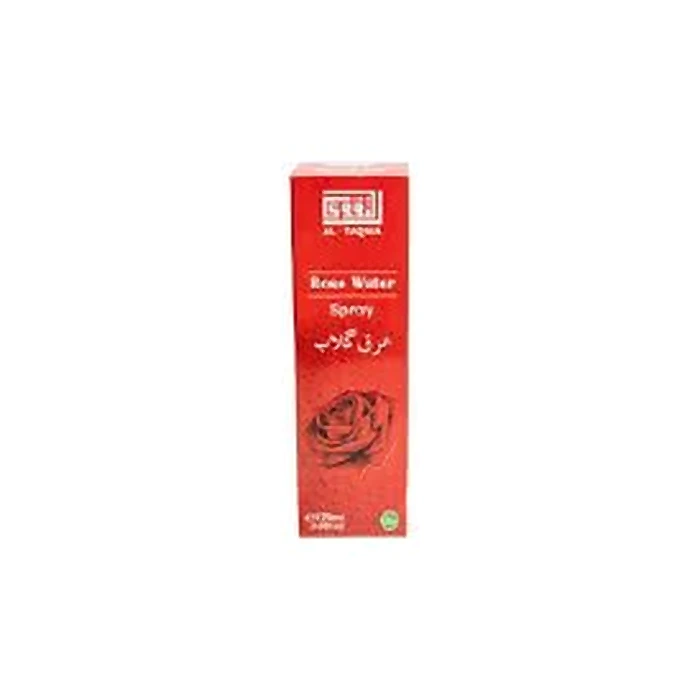 AL-TAQWA AL-TAQWA ROSE WATER SPRAY 120ML CASE 6PK