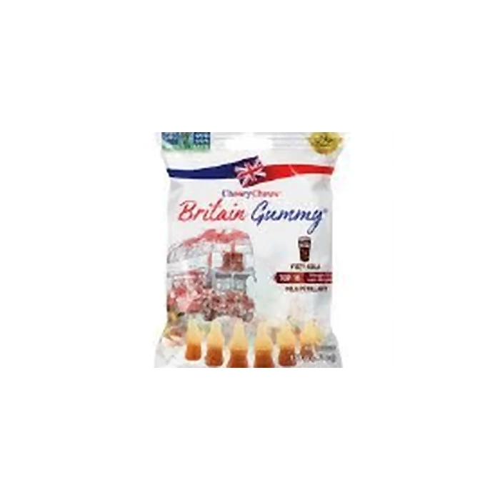 BRITAIN GUMMY COLA BOTTLES (80G X 48)