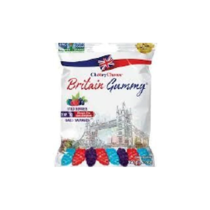 BRITAIN GUMMY WILD BERRIES 80G CASE 48