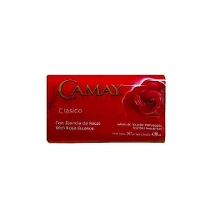 CAMAY CAMAY BAR SOAP 125GMS CLASSIC RED 24X3