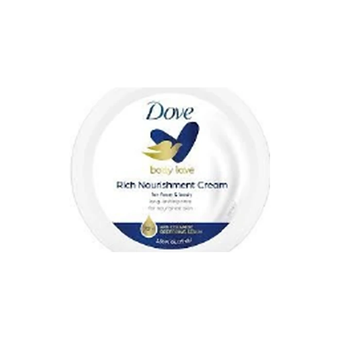 DOVE DOVE INTL NOURISHING CREAM BLUE 75 ML CASE 12