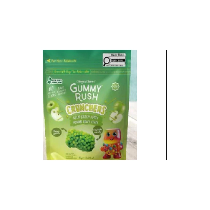 GUMMY 62823519919 RUSH 3 RUSH SOUR APPLE (80G X 12PCS)