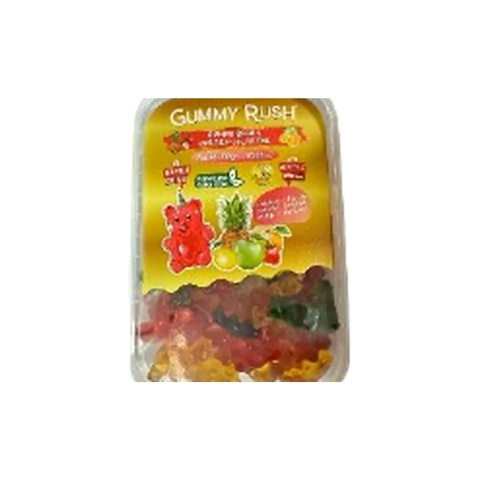 GUMMY RUSH GUMMY BEAR GUMMY TUBS 285G CASE 12