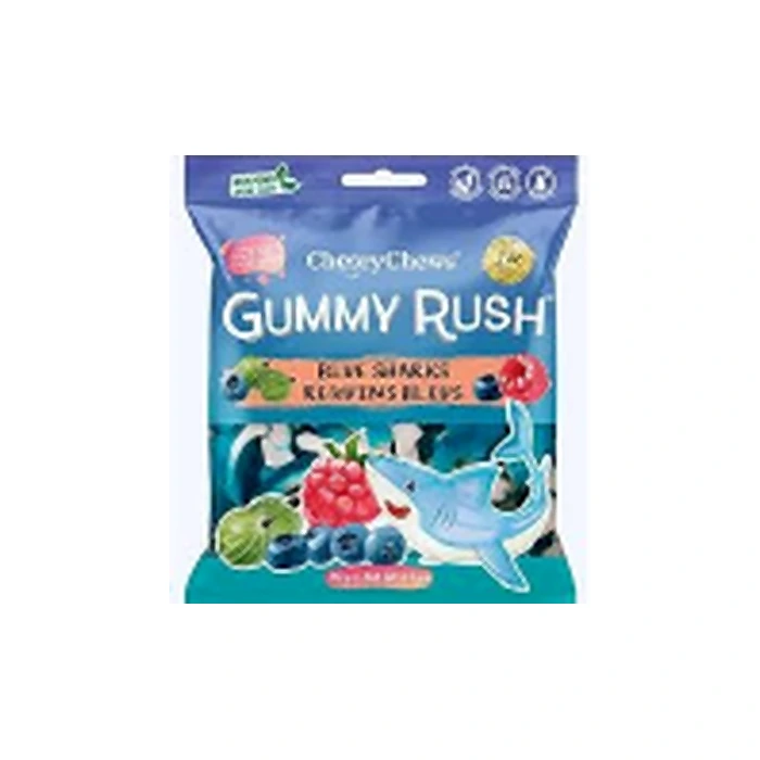 GUMMY RUSH GUMMY RUSH - BLUE SHARKS (90G X 48)