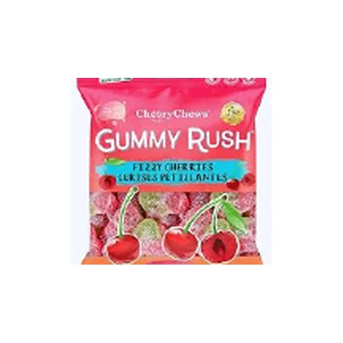 GUMMY RUSH GUMMY RUSH - FIZZY CHERRIES (90G X 48)