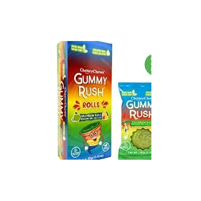 GUMMY RUSH GUMMY RUSH RAINBOW ROLL – VEGAN 40G (1.41OZ) 9806