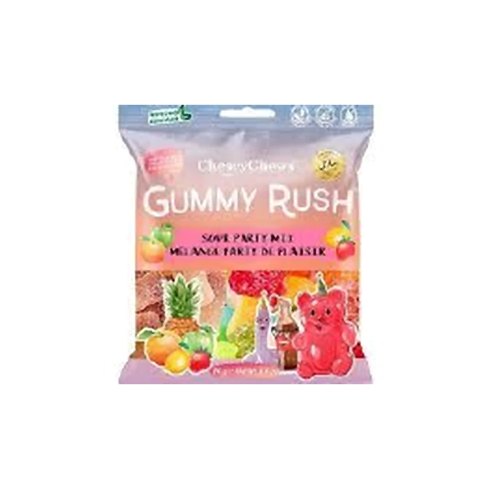GUMMY RUSH GUMMY RUSH - SOUR PARTY MIX (90G X 48)