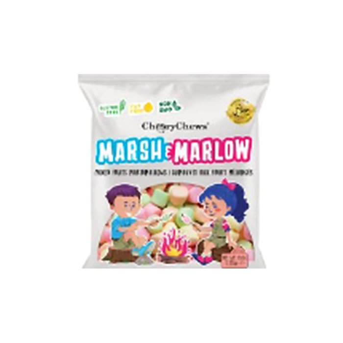 MARSH&MARLOW MARSH&MARLO W MIXED FRUIT MARSHMALLOW 150G 1253 CASE 24