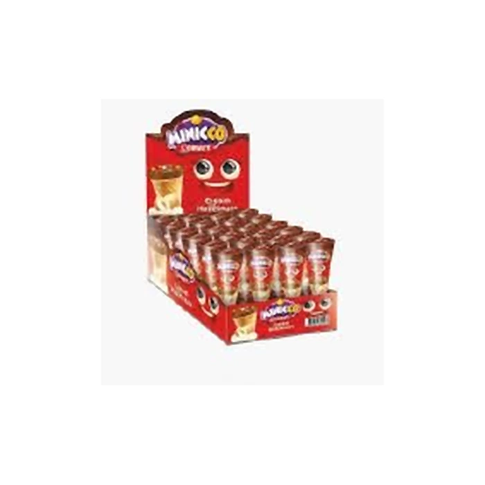 MINICCO CORNET HAZLENUT CORNET 24PCS X 4 BOXES