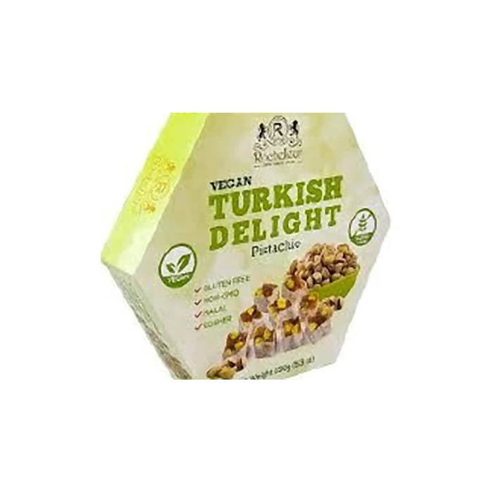 TURKISH DELIGHT VEGAN TURKISH DELIGHT PISTACHIO 150G - 8 UNITS/ CASE